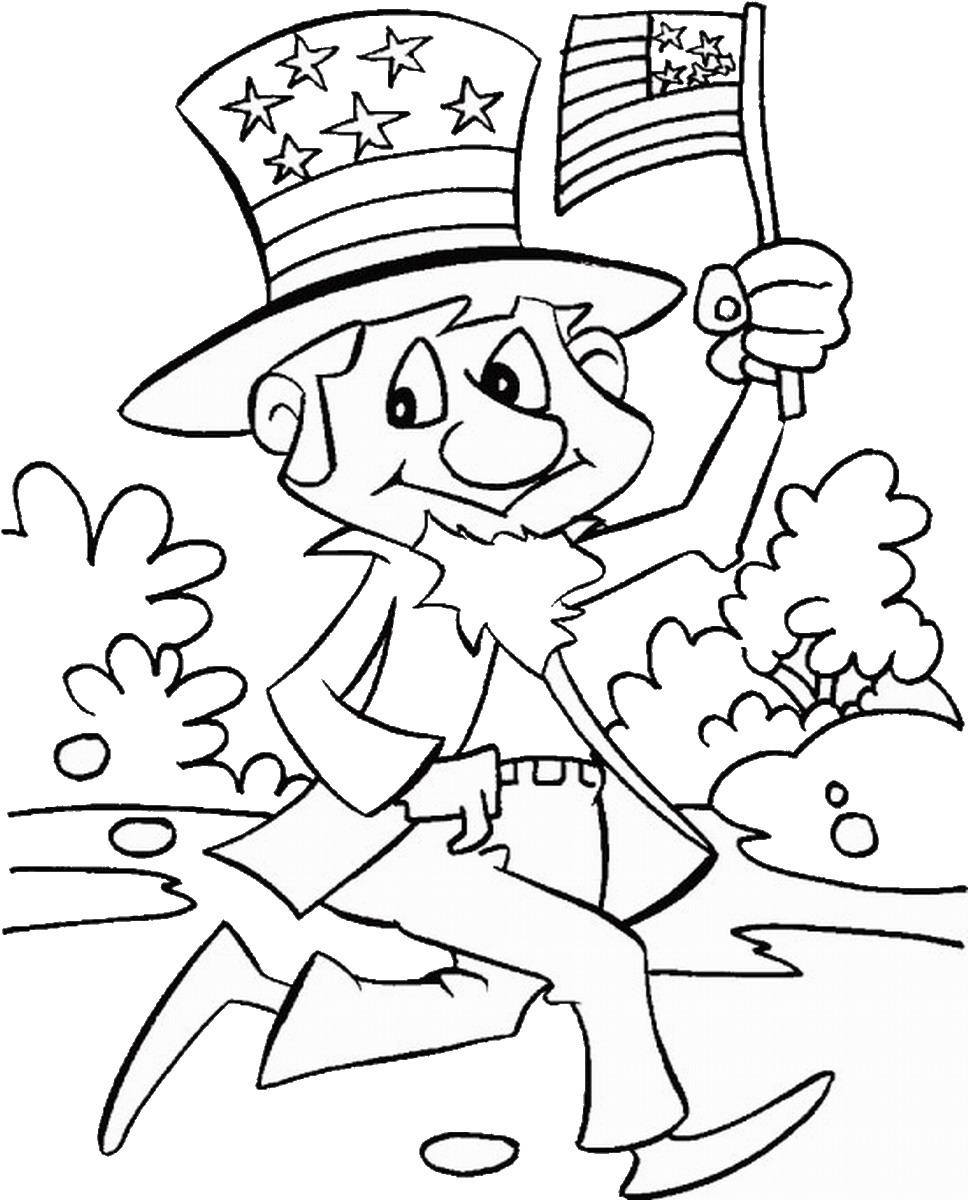 Fourth of July Coloring Pages