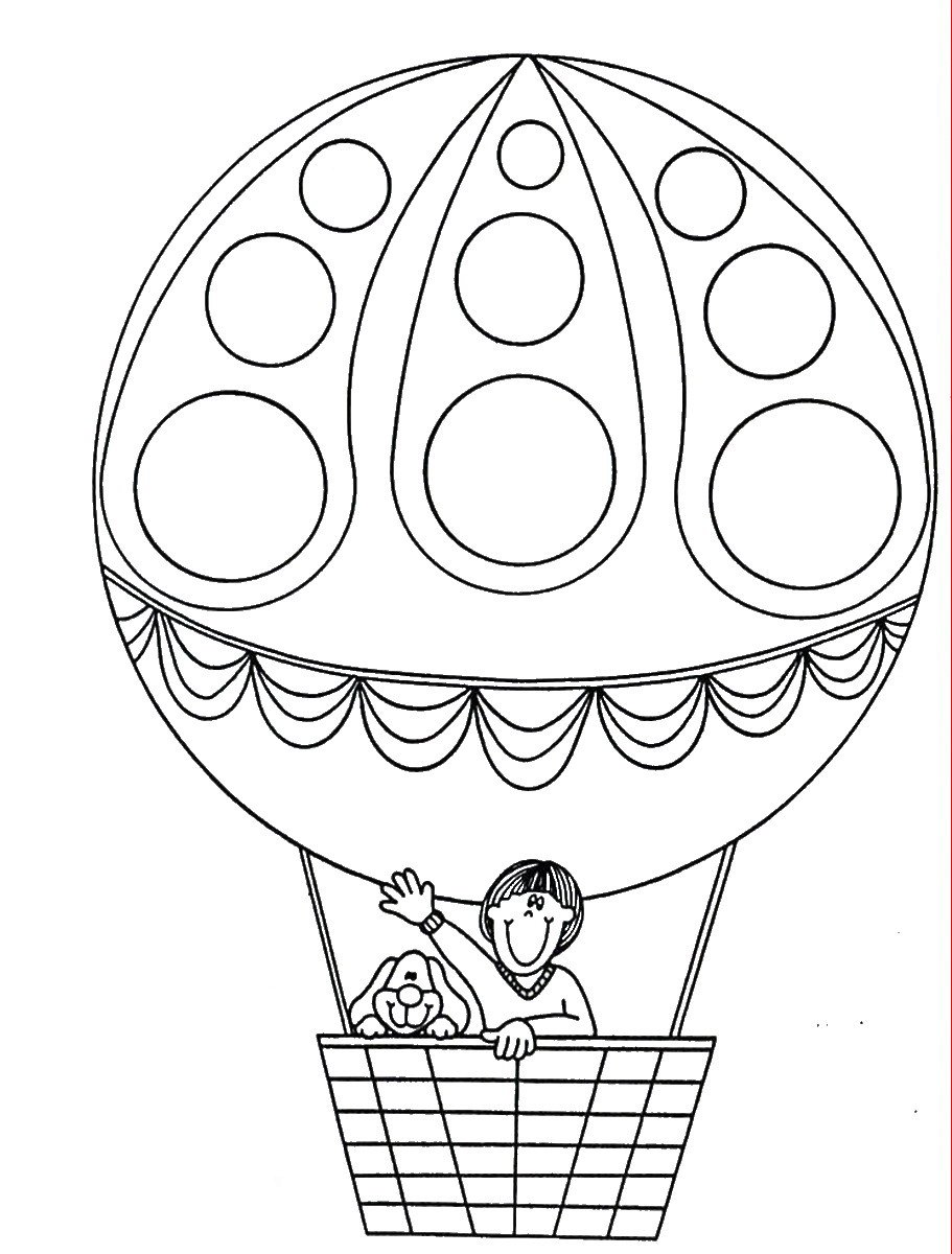 Balloons Coloring Pages