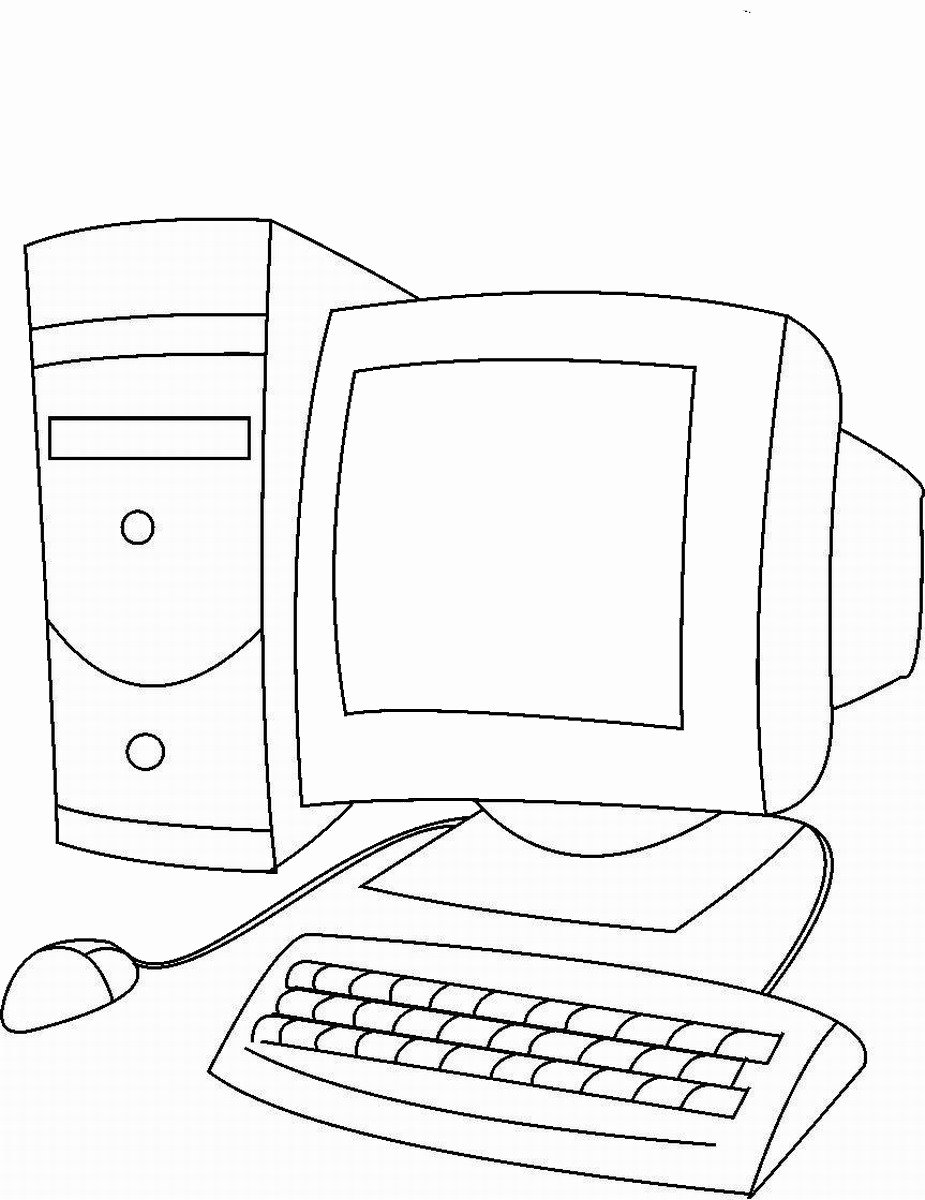 Computer Coloring Pages