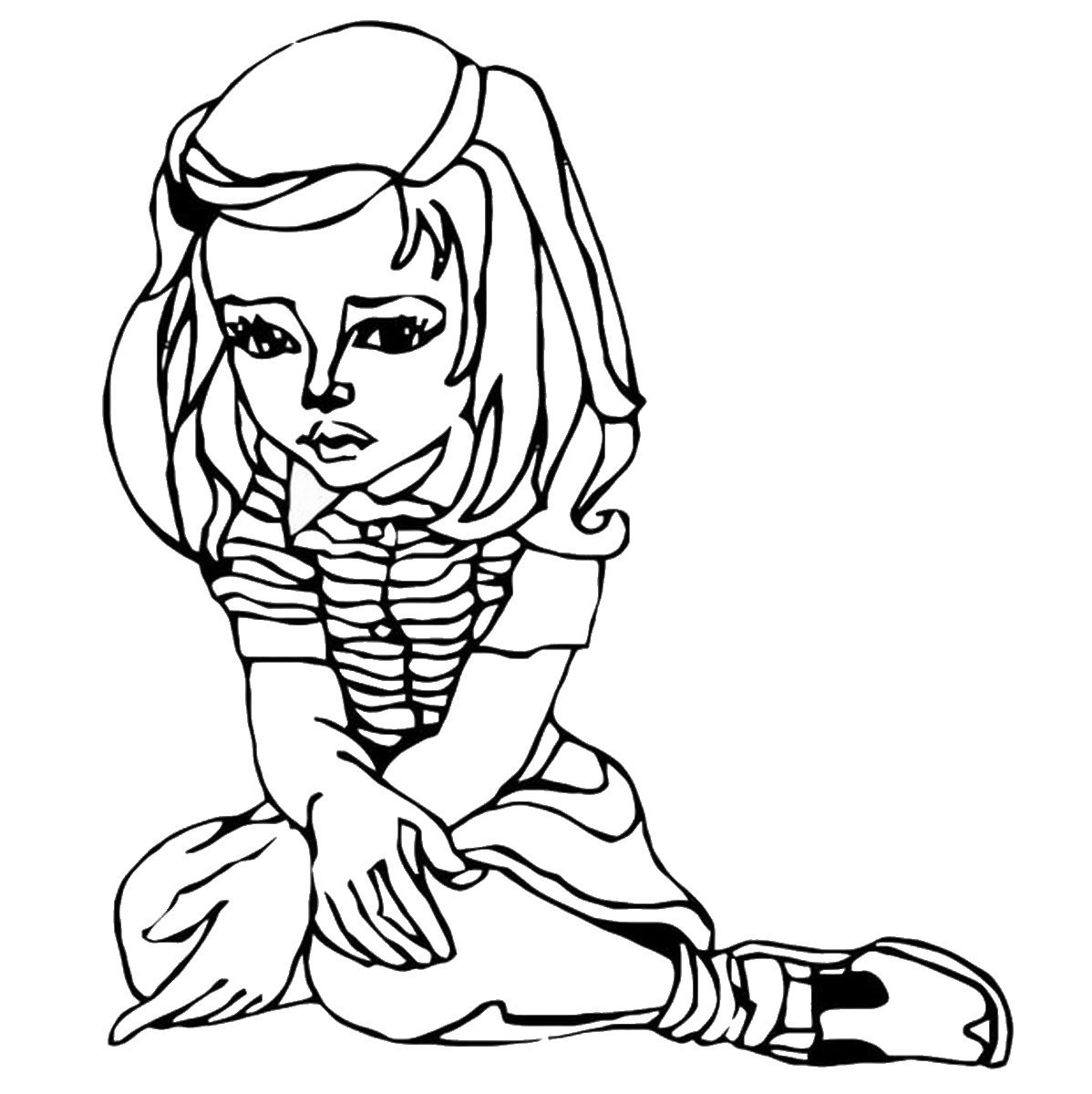 Feelings Coloring Pages