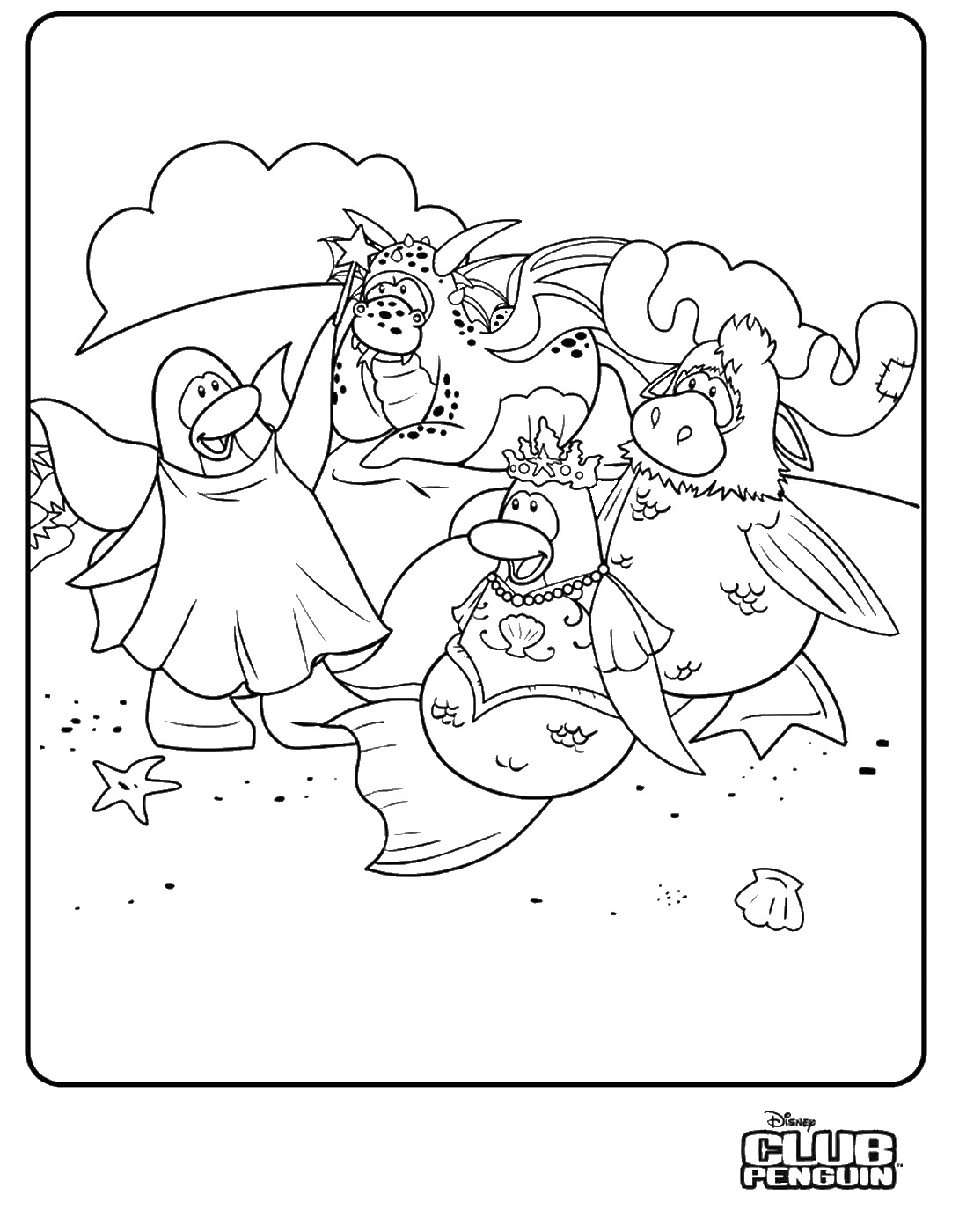 madagascar penguins christmas coloring pages - photo #29