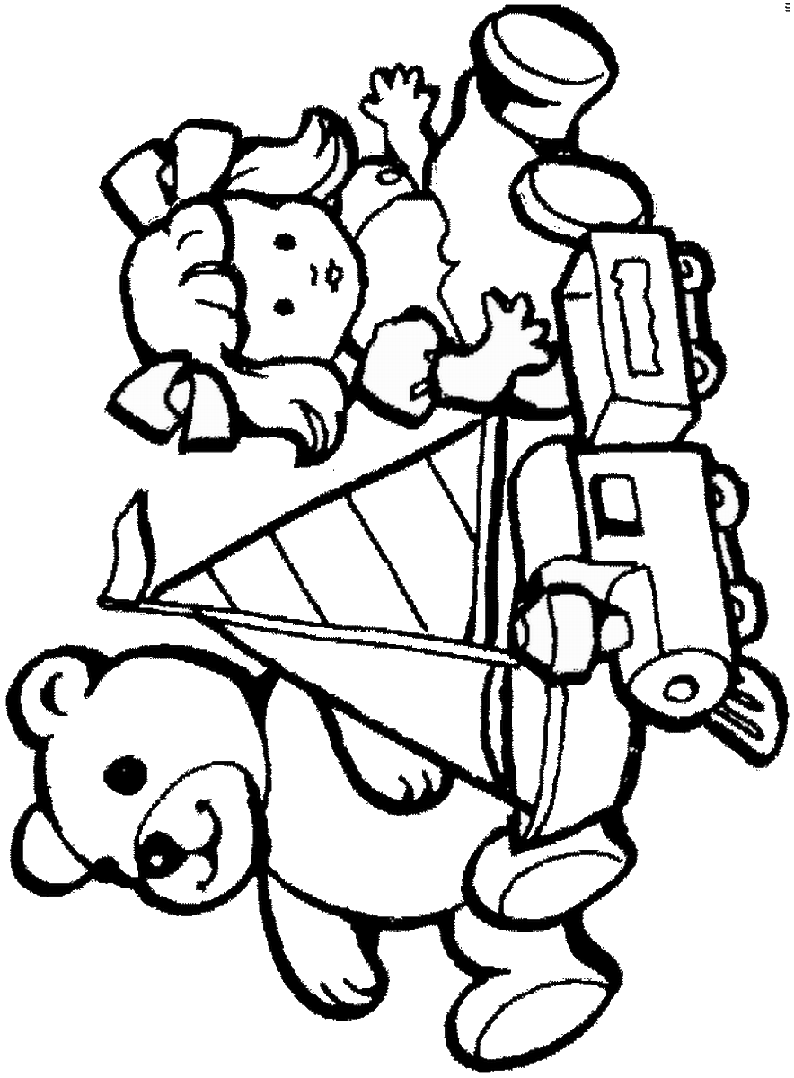 Toys Coloring Pages