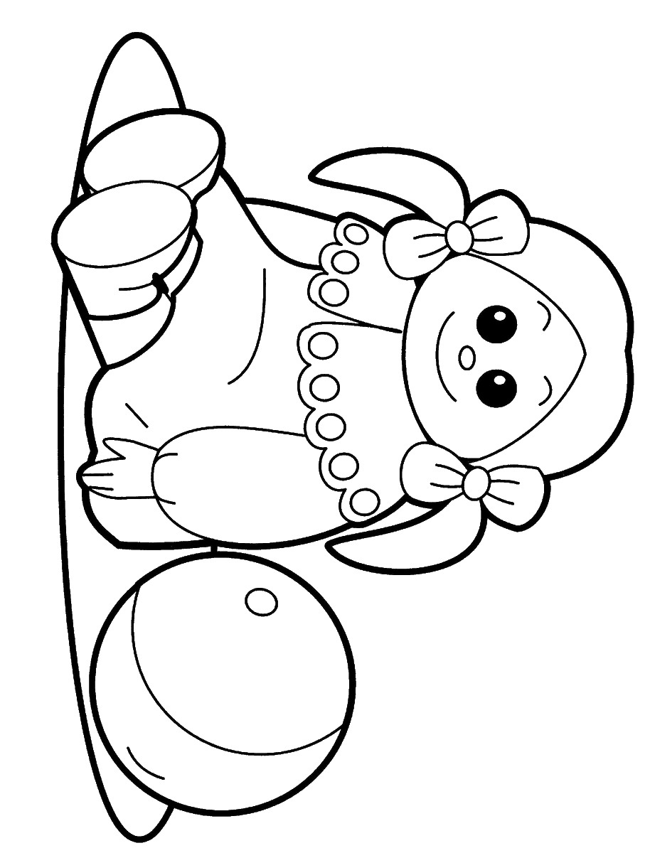 Dog Toys Pages Coloring Pages