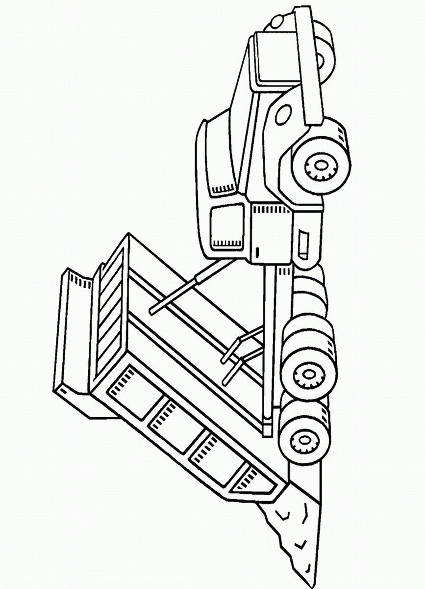 constructions coloring pages