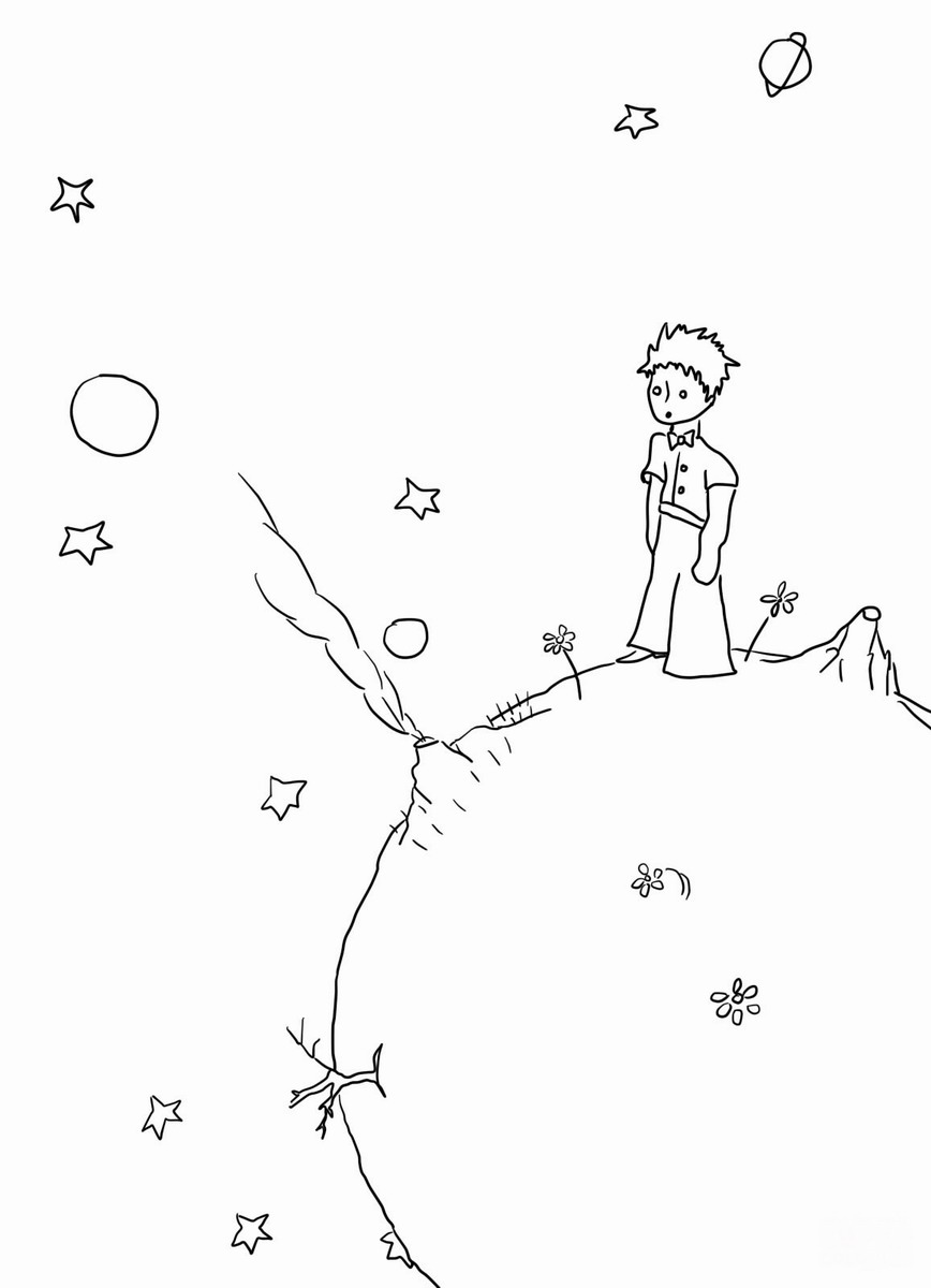 the little prince coloring 13 · the little prince coloring 14 · the little prince coloring 15