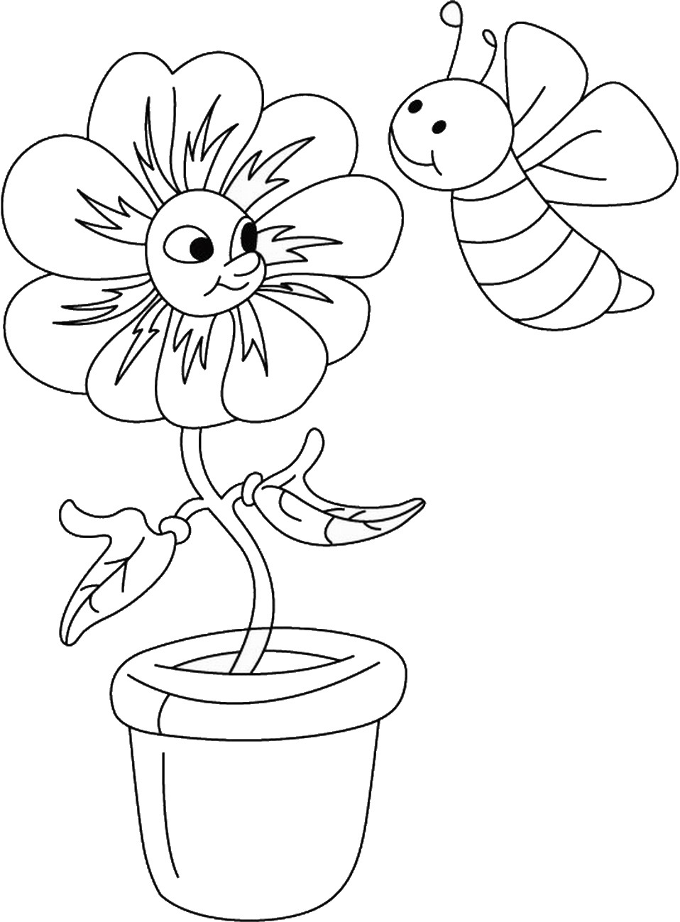 Minecraft Bee Coloring Coloring Pages