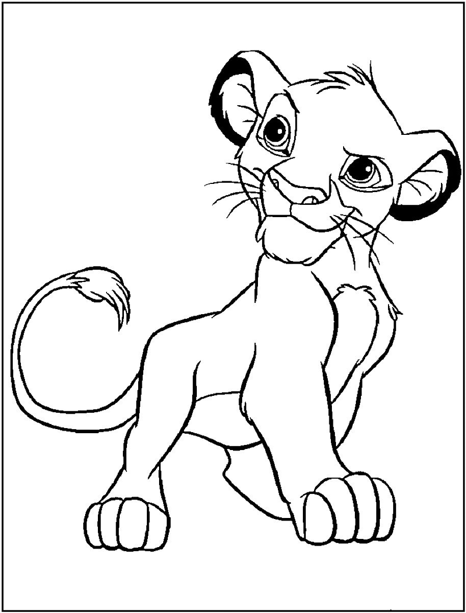 Lion Coloring Pages