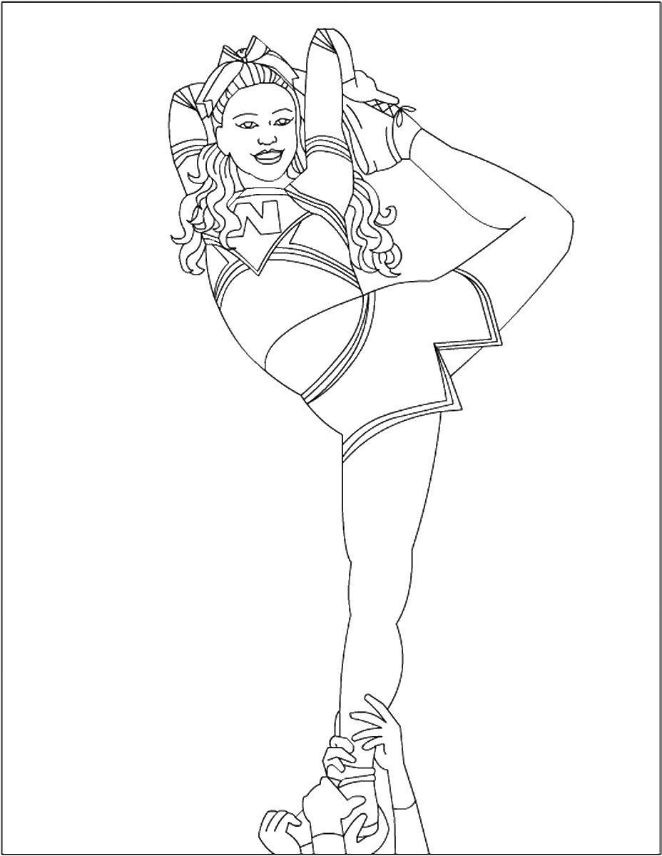 Rainbow High Cheerleader Coloring Pages Coloring Pages