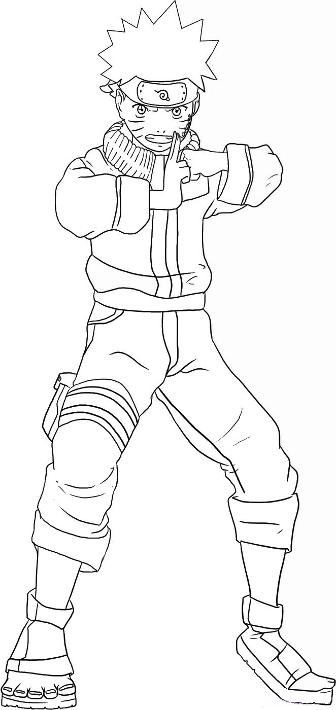 Naruto Coloring Pages