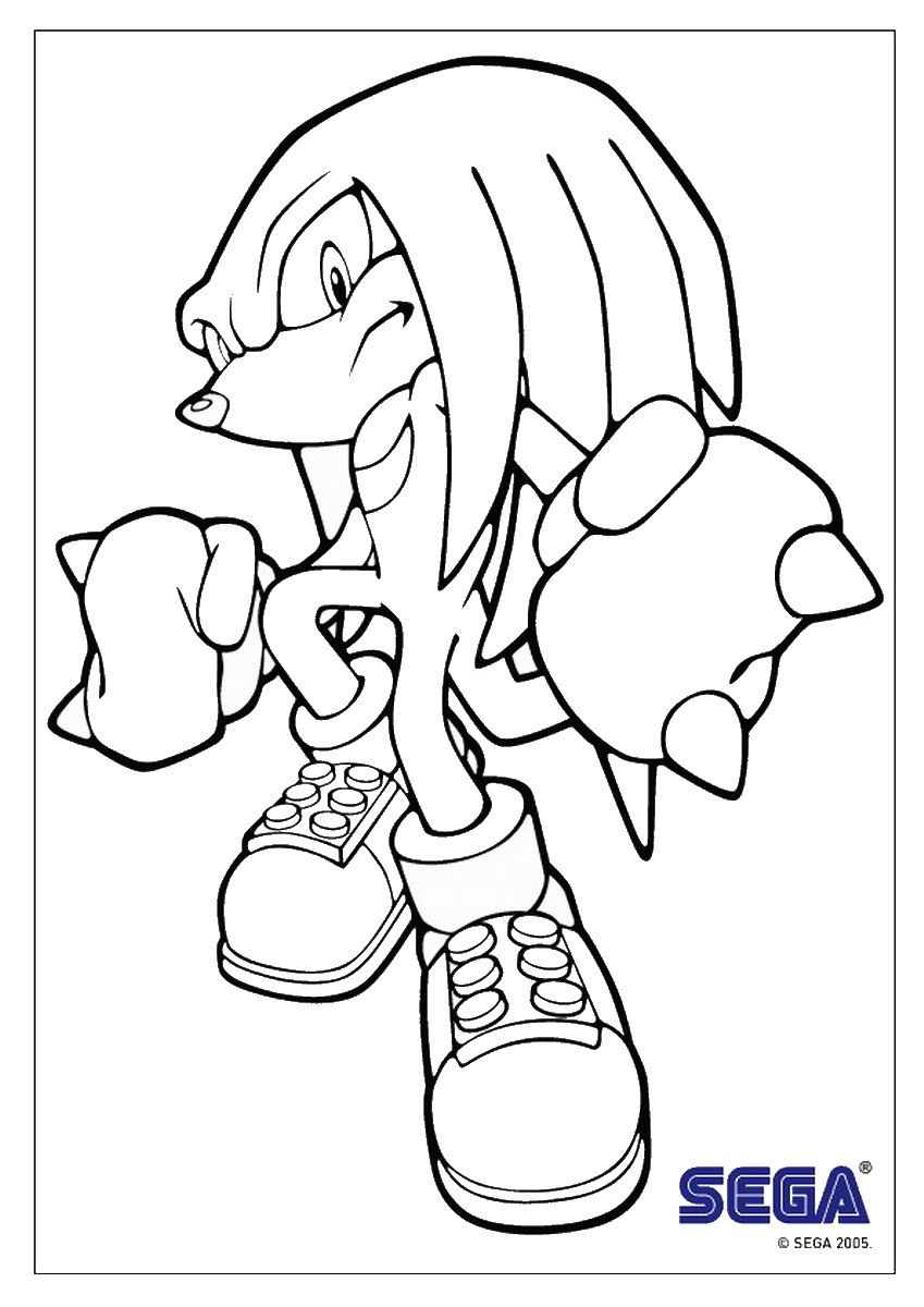 Sonic The Hedgehog Coloring Pages Amy PNG