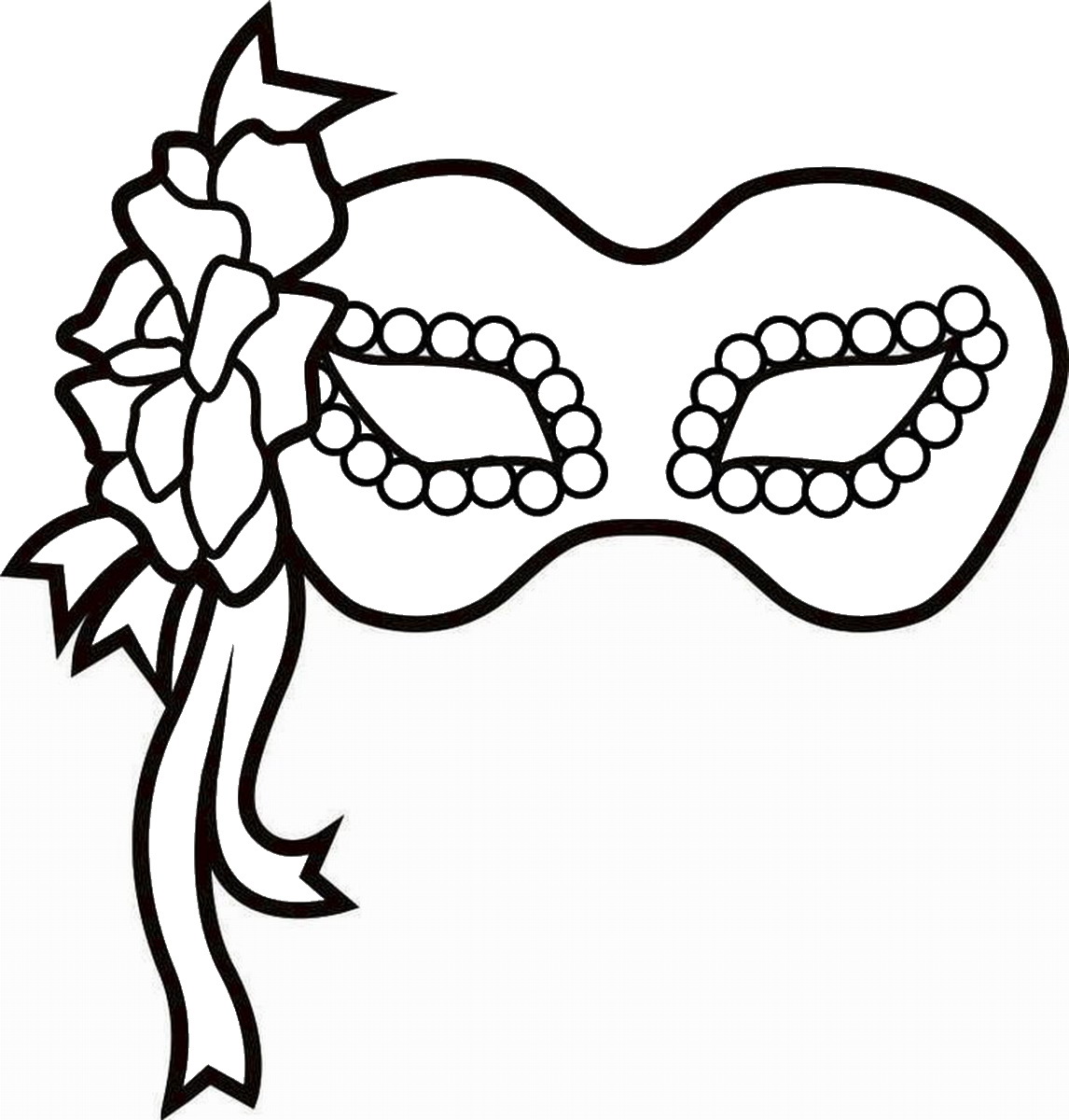 Mardi Gras Coloring Pages