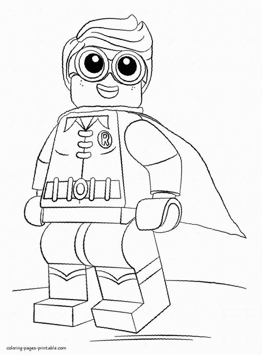 The Lego Batman Movie Coloring Pages