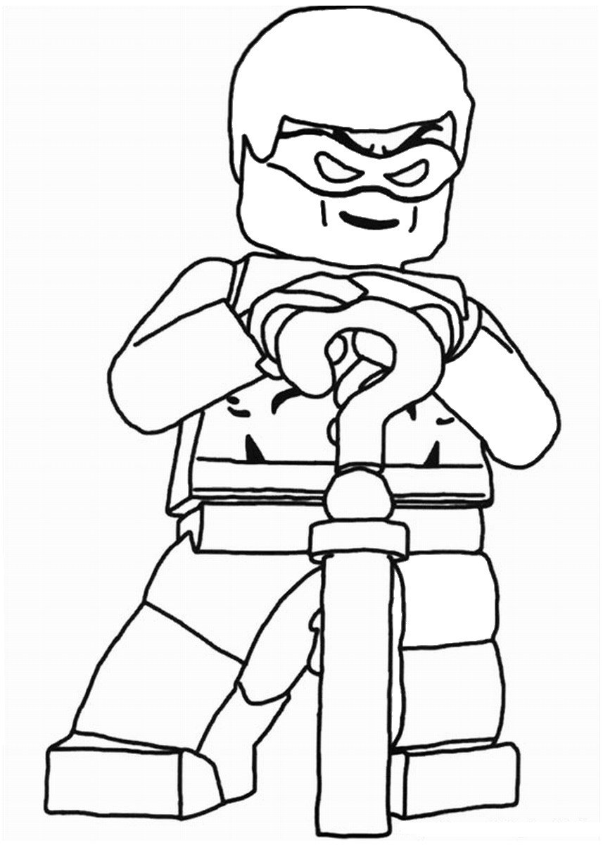 The Lego Batman Movie Coloring Pages