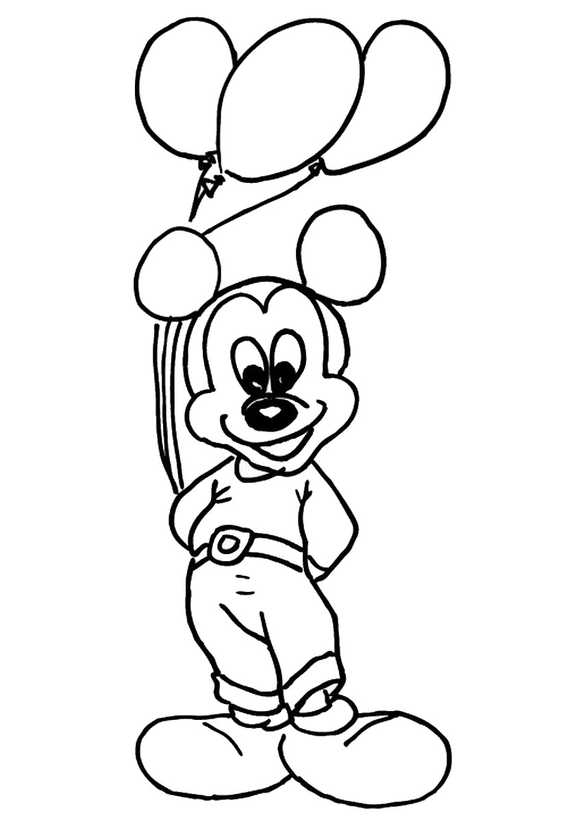 Download Balloons Coloring Pages