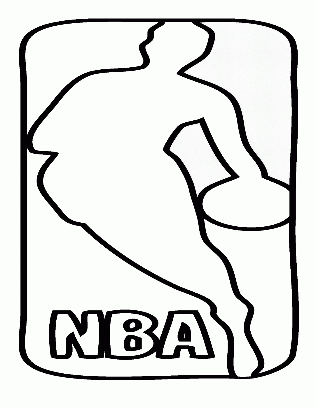Трафарет NBA