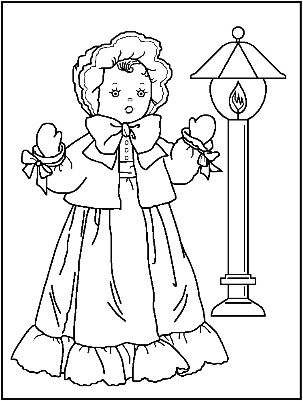 Download Dolls Coloring Pages