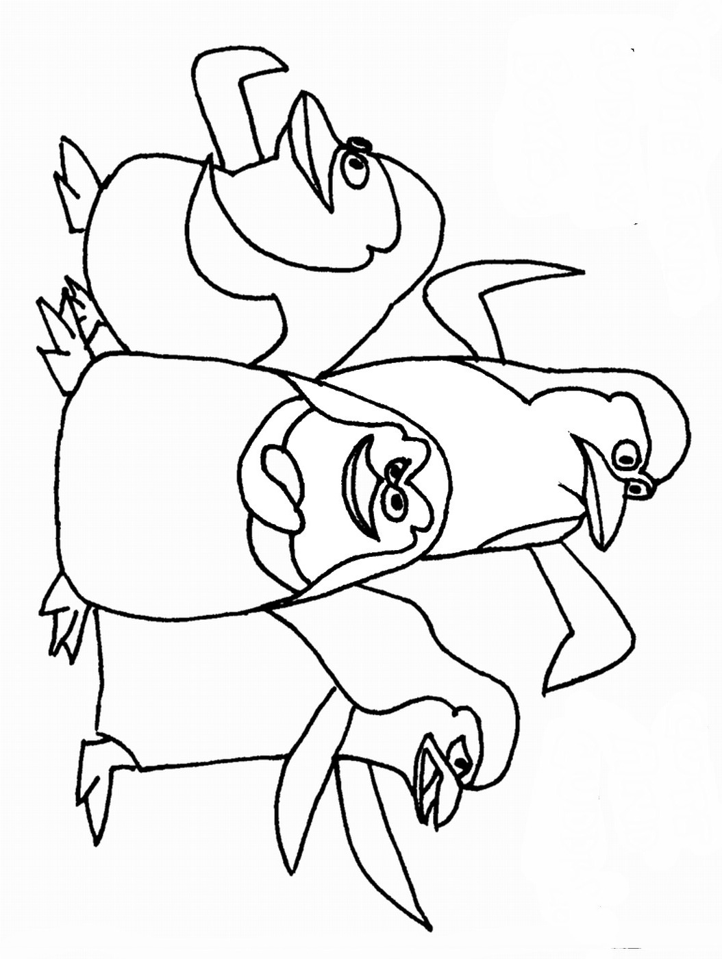 Penguins Of Madagascar Coloring Pages Coloring Pages