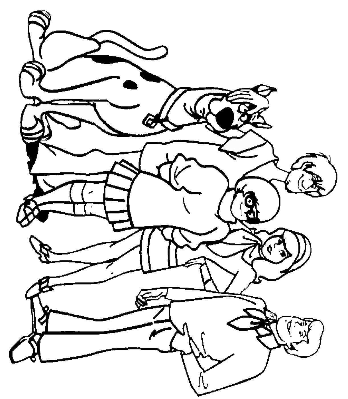 Scooby Doo Printable Coloring Pages - Customize and Print