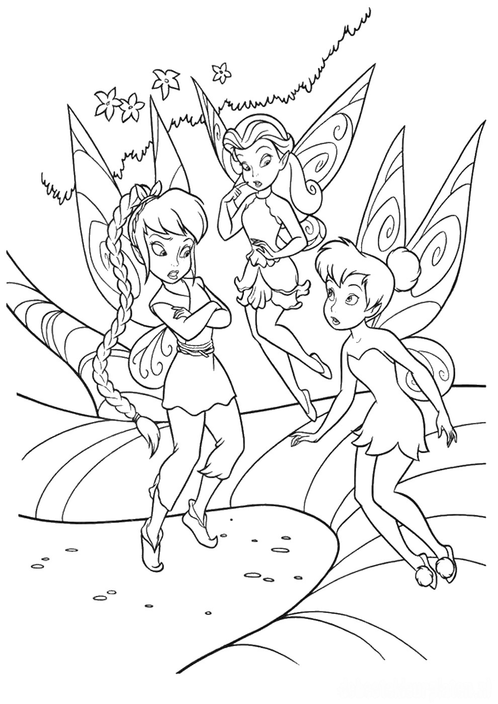 tinkerbell-coloring-pages