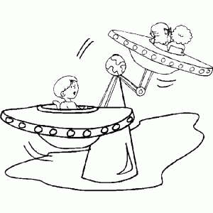 Amusement Park Coloring Pages