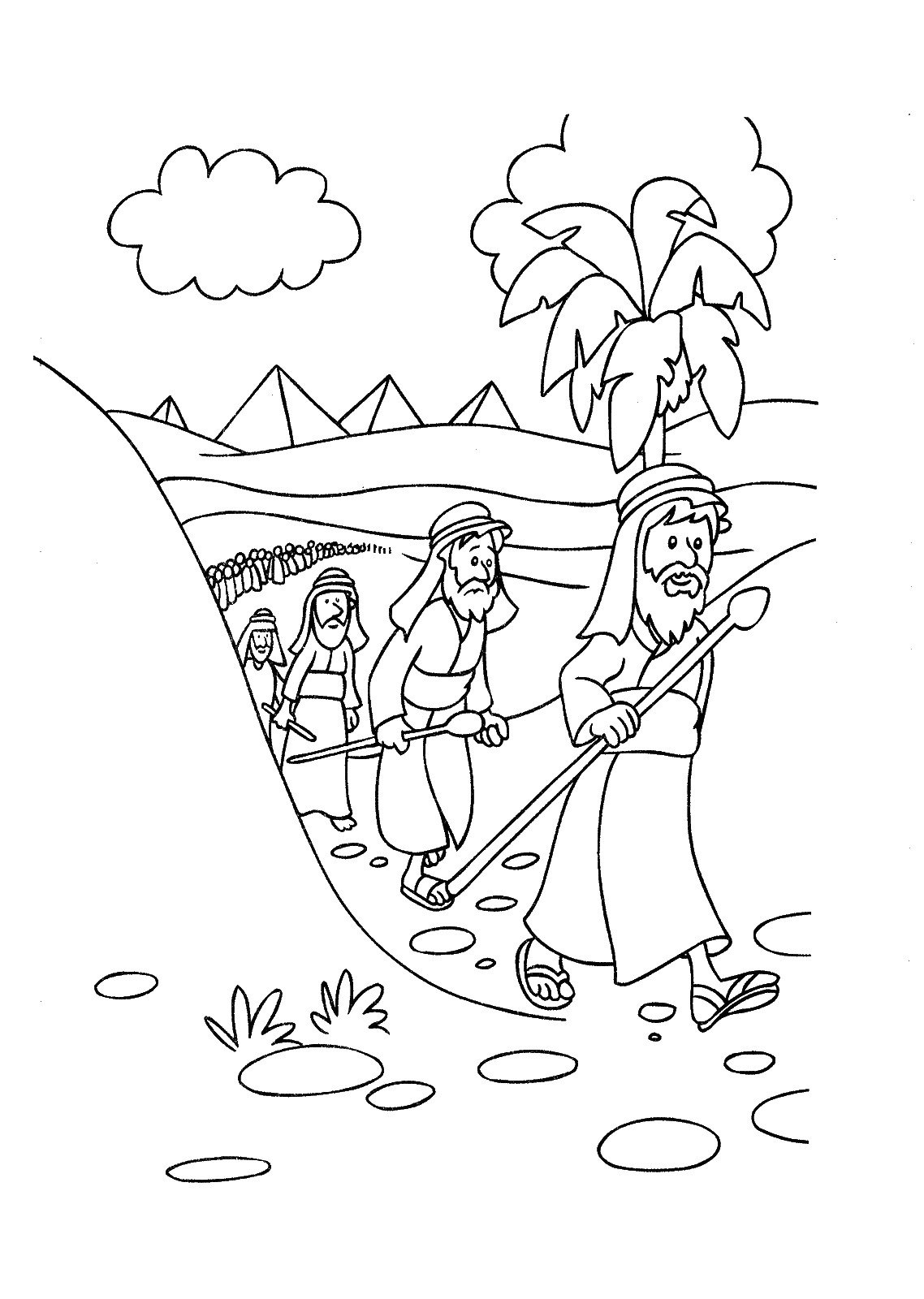 First Passover Coloring Page Coloring Pages