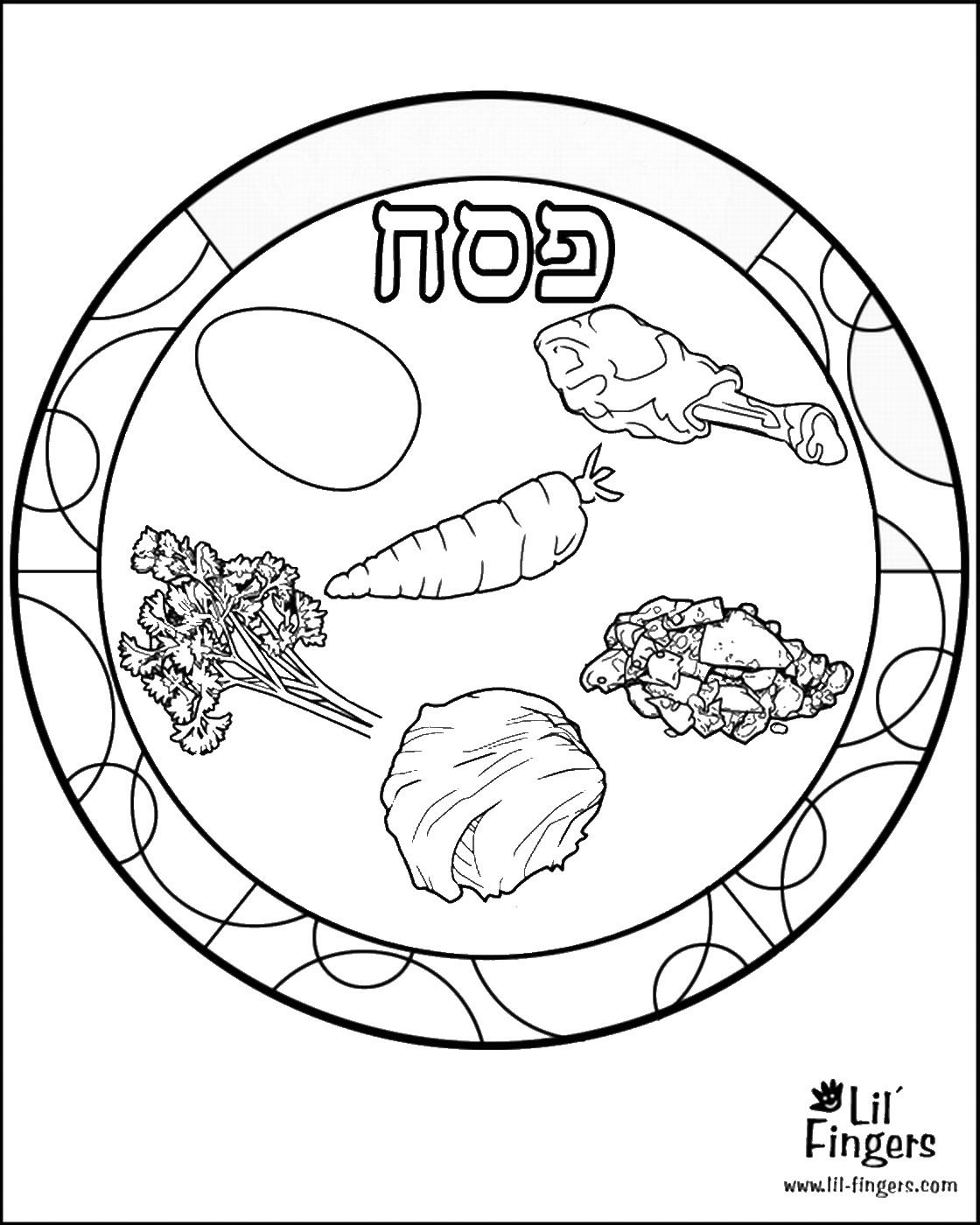 9 Top Image Passover Coloring