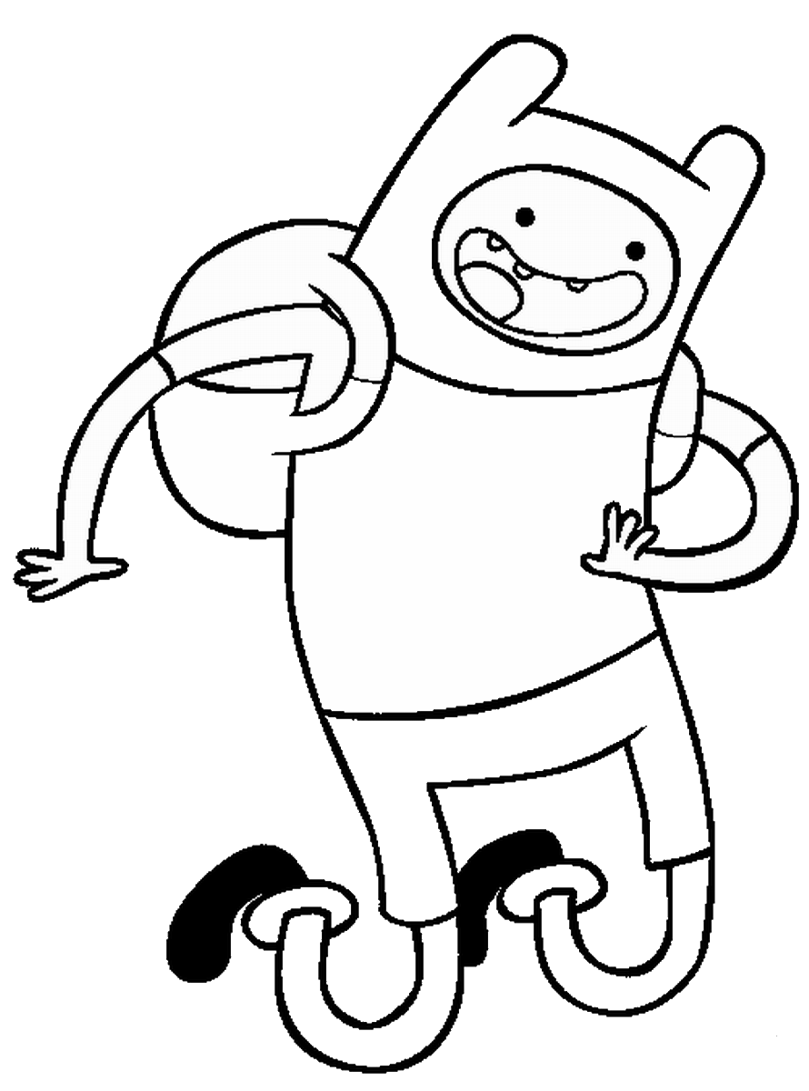 Adventure Time Coloring Pages