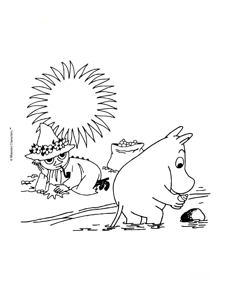 The Moomins Coloring Pages