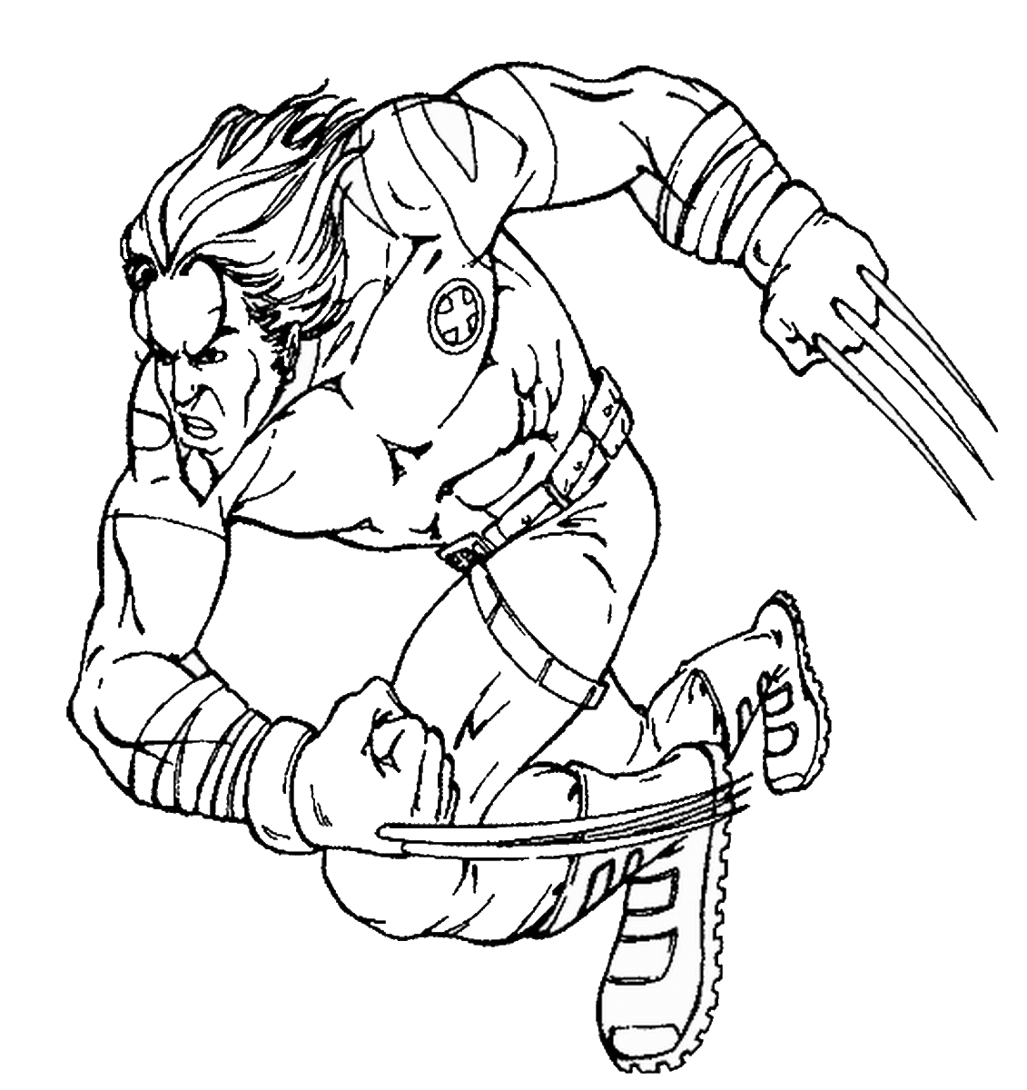 Download Wolverine and the X-Men Coloring Pages