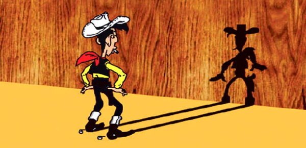 Lucky Luke Coloring Pages