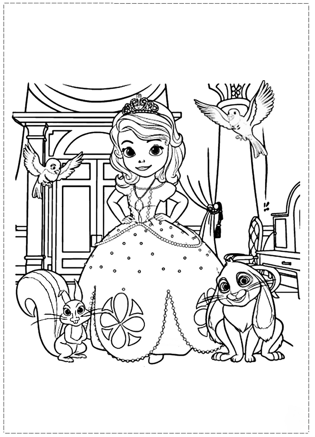 sofia-the-first-coloring-pages