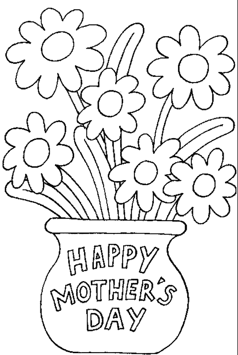 Free Printable Coloring Pages For Mothers Day Printable Templates
