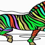 Zebra Coloring Pages