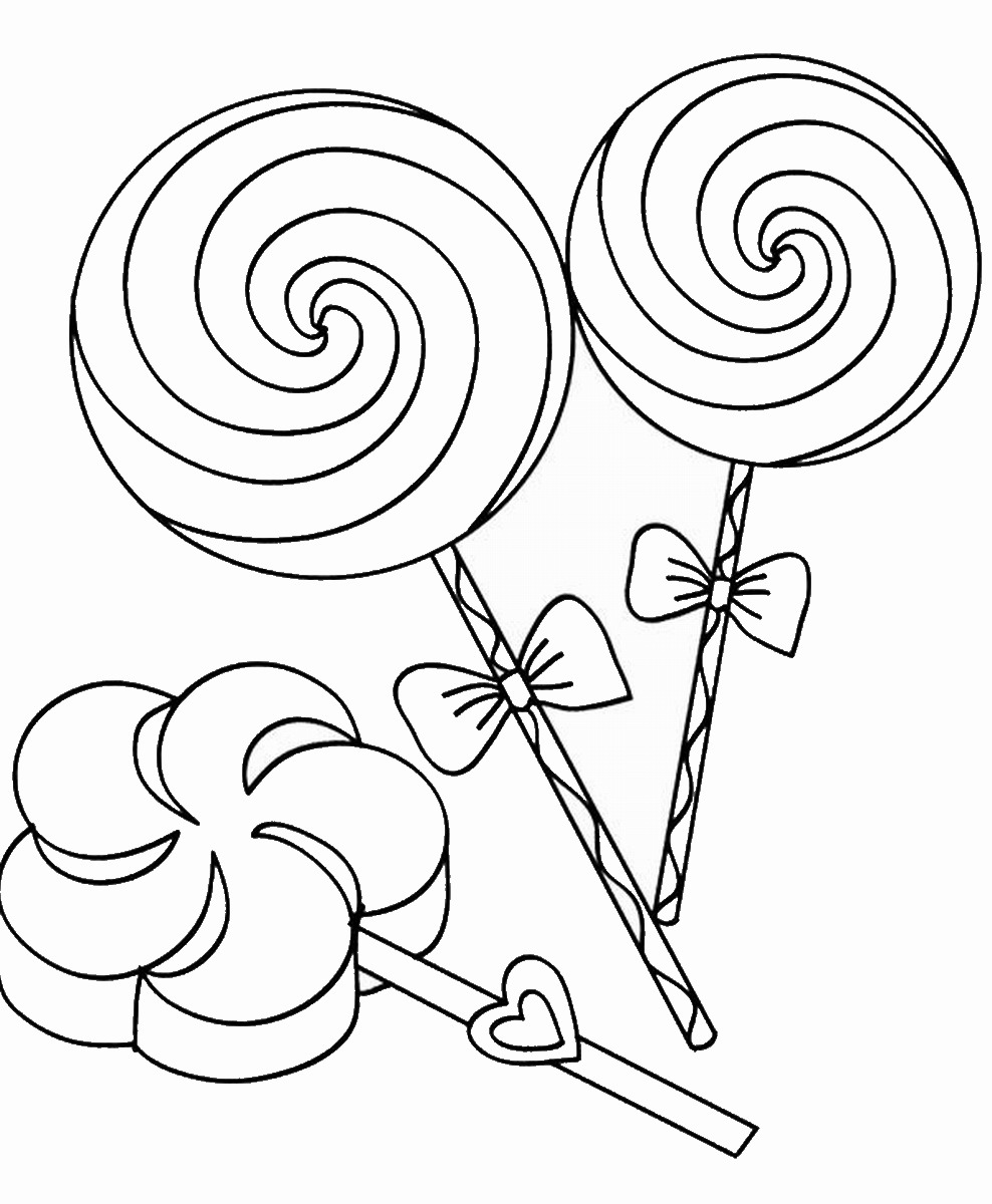 Free Printable Coloring Pages Candy 7