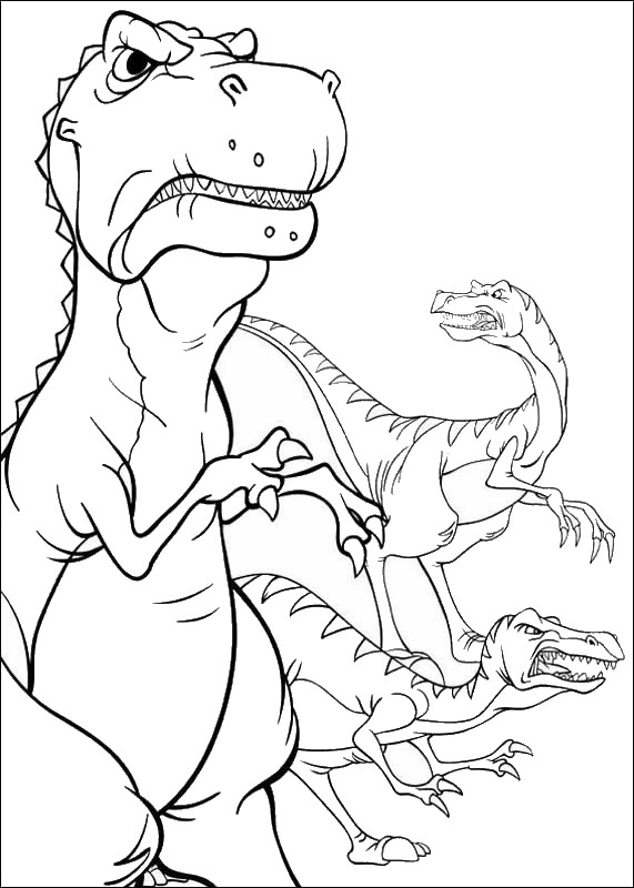 Coloring Pages Etta Land Before Time 4