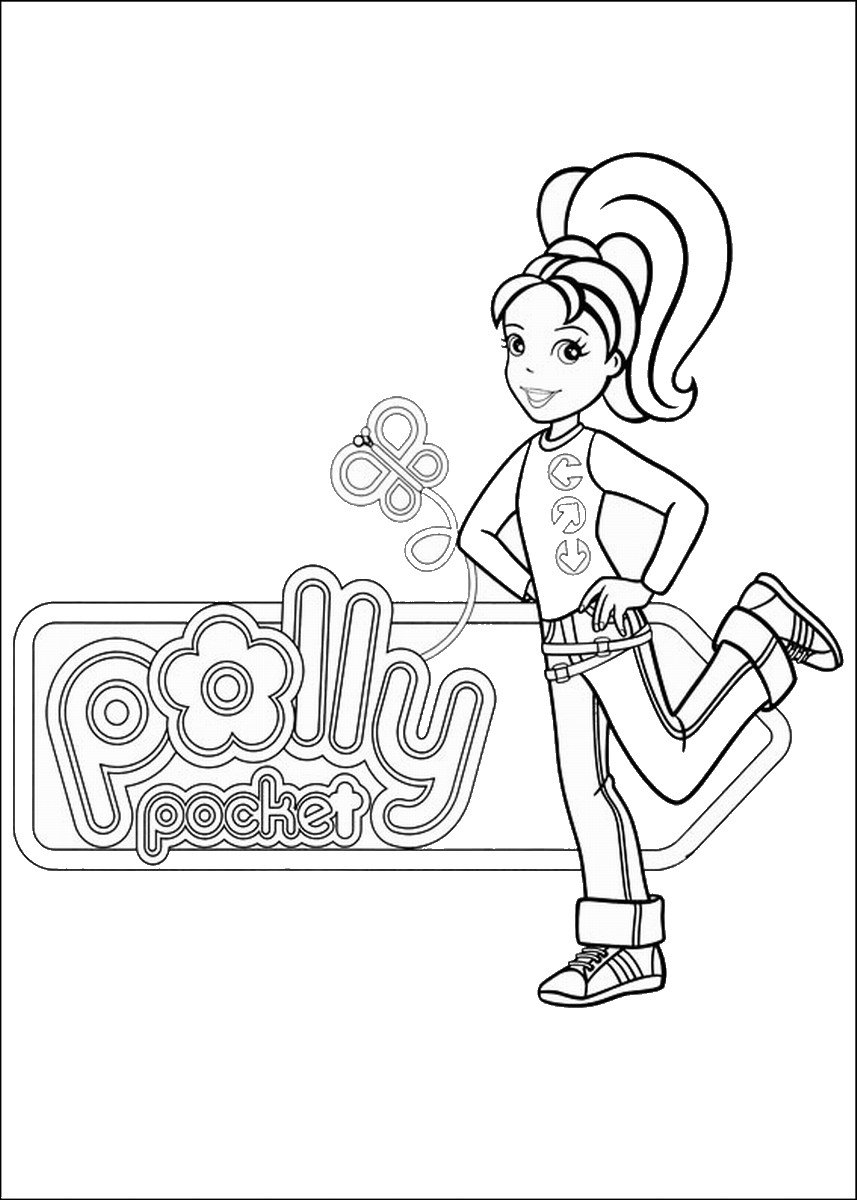 Polly Pocket Printable Coloring Pages Polly Pocket Printable Coloring Pages