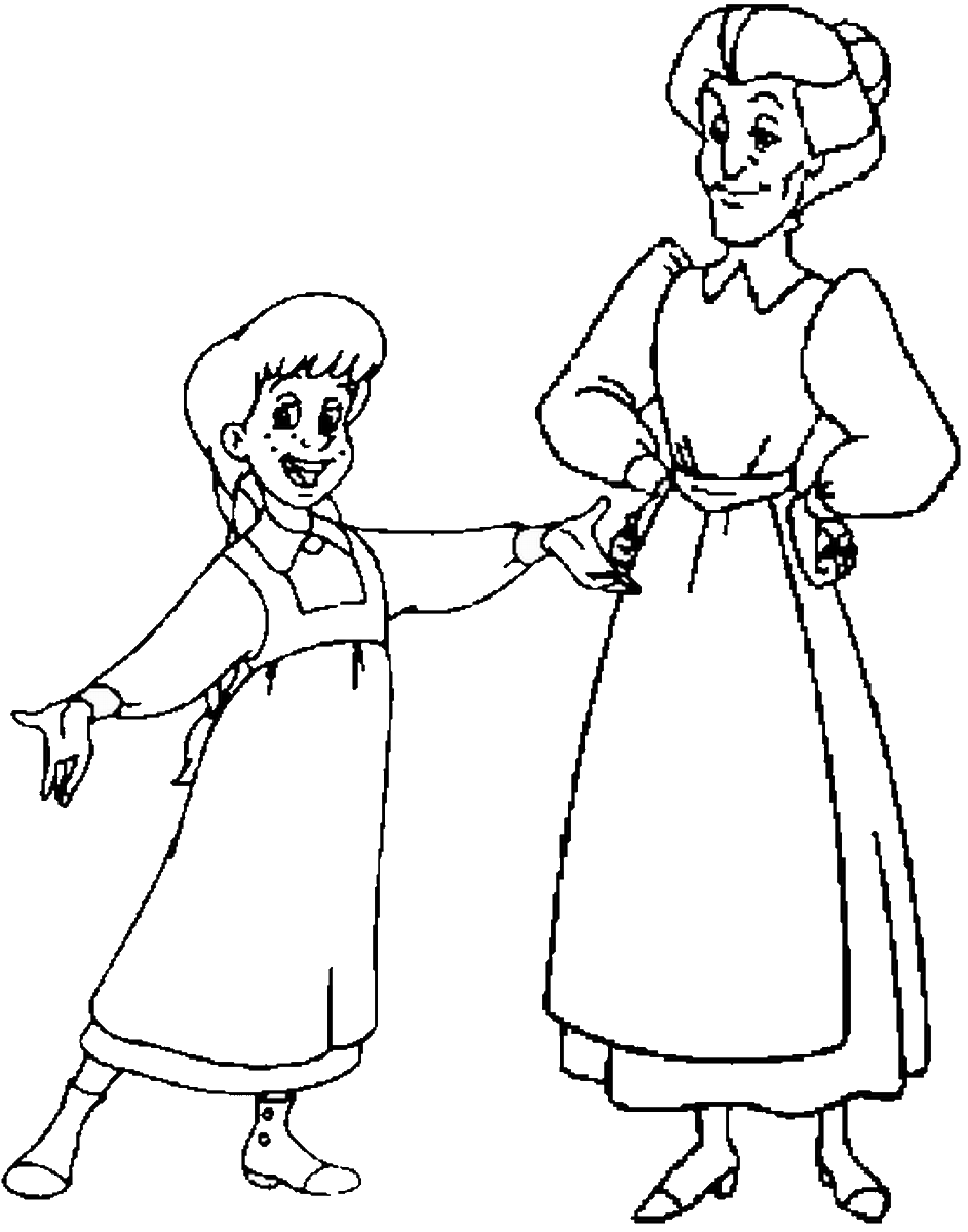 Ann of Green Gables Coloring Pages