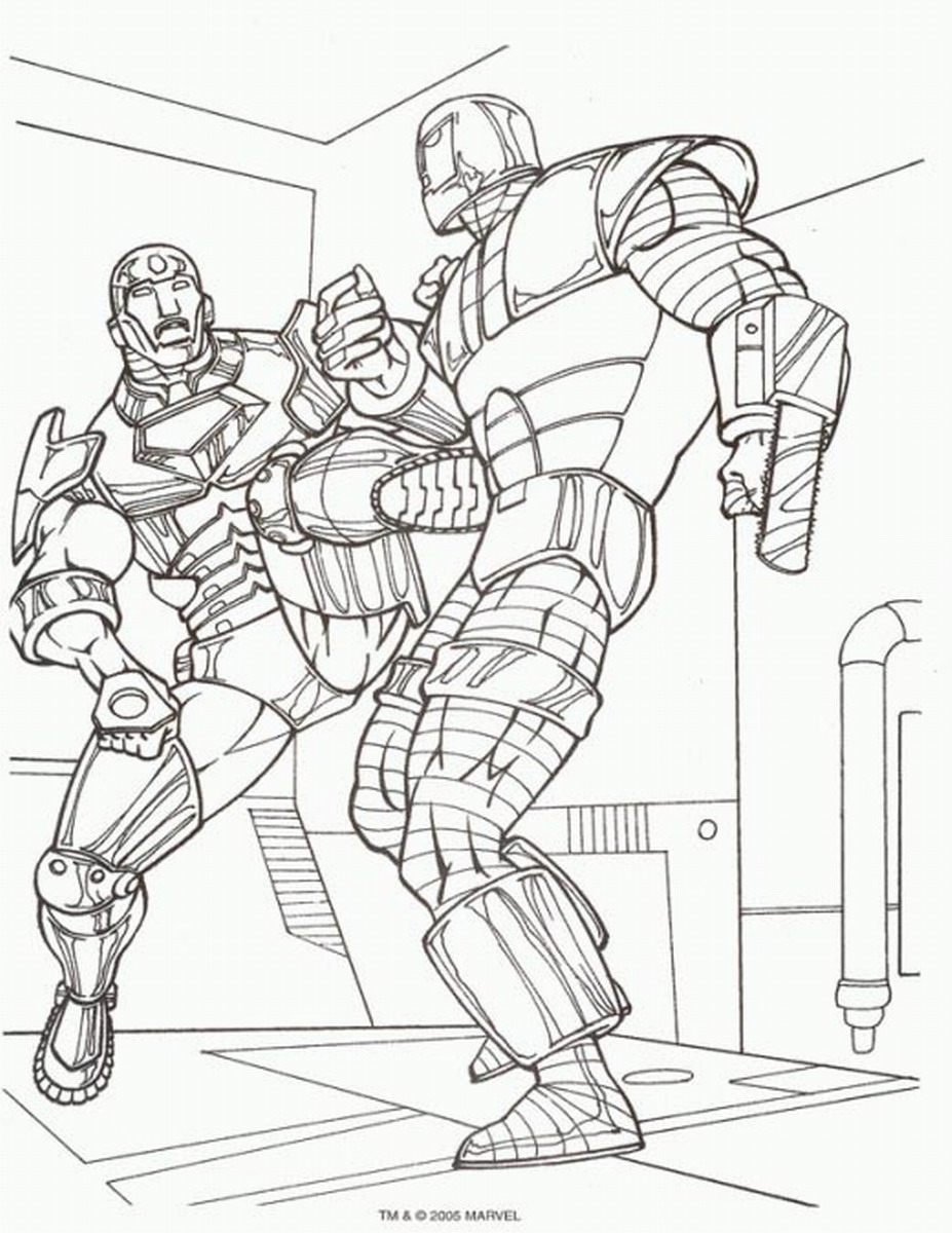 Download The Avengers Coloring Pages