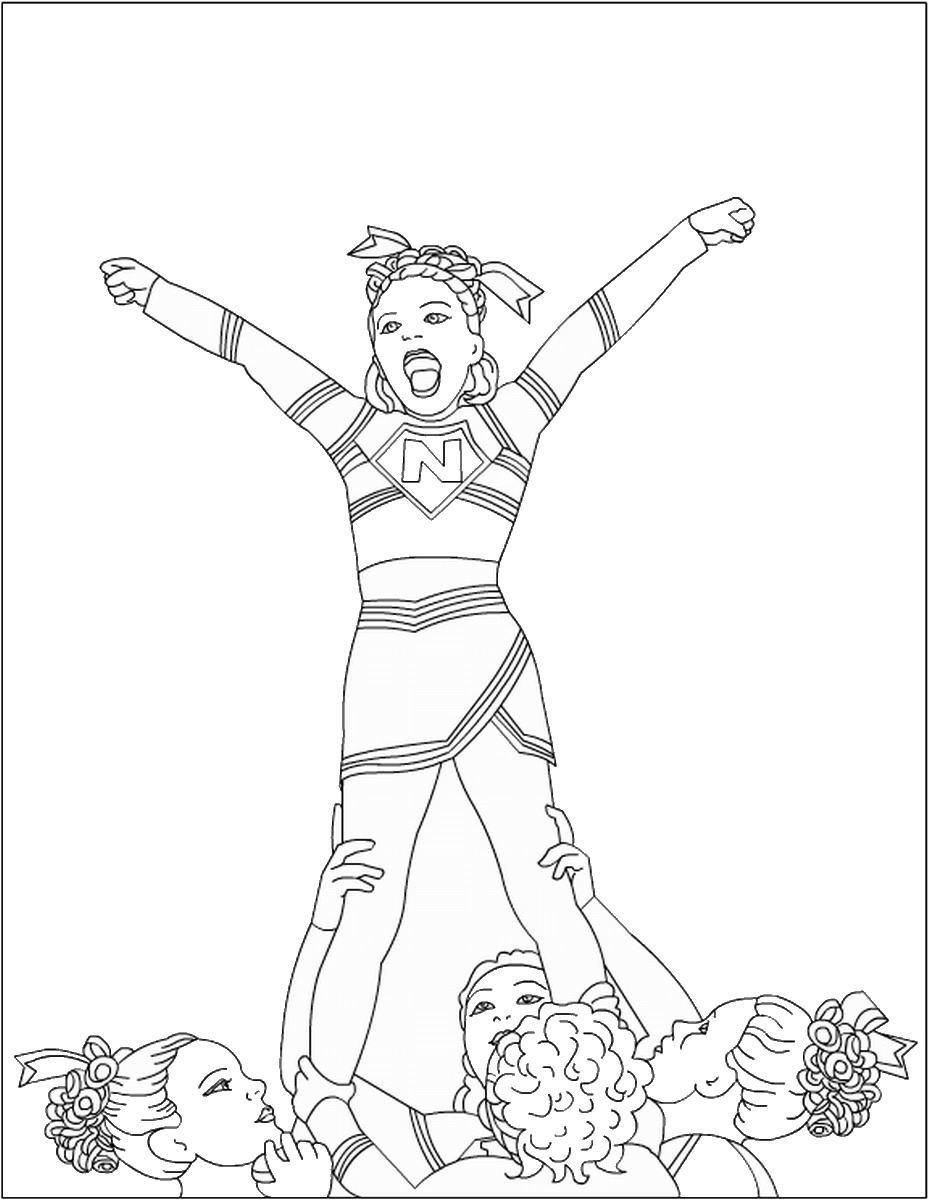 cheerleading-coloring-pages