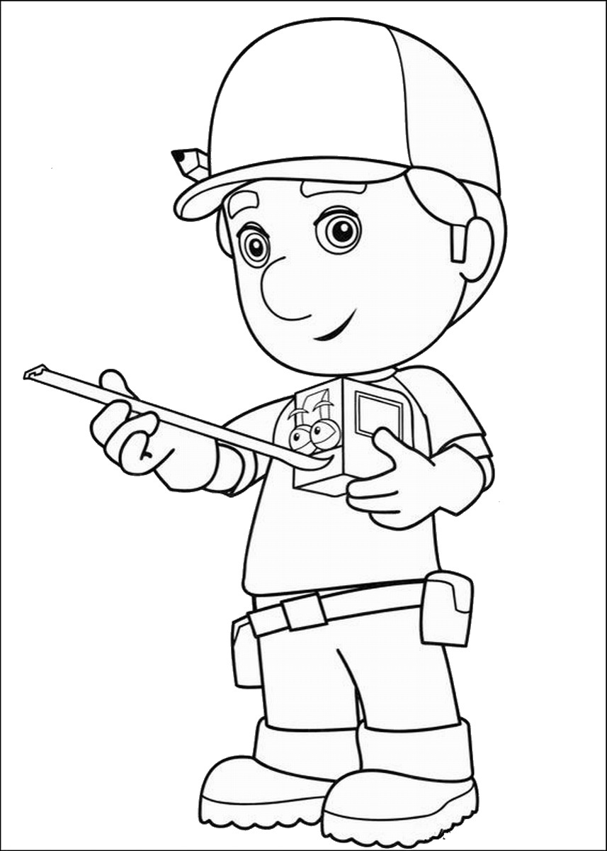 Handy Manny Coloring Pages