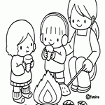 Lag BaOmer Online Coloring Pages