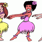 Luau Coloring Pages