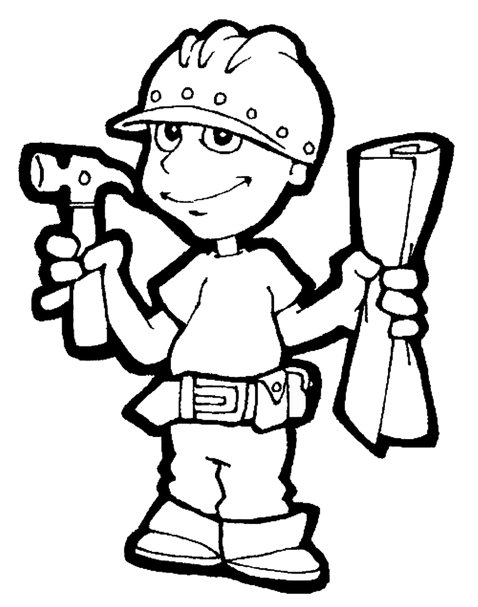 Download Professions Coloring Pages