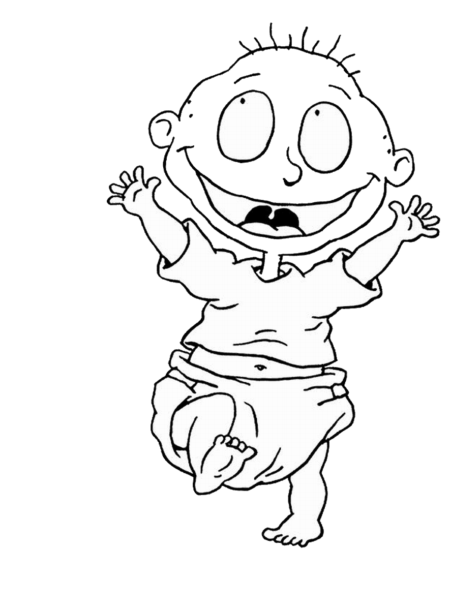 tommy pickles coloring page