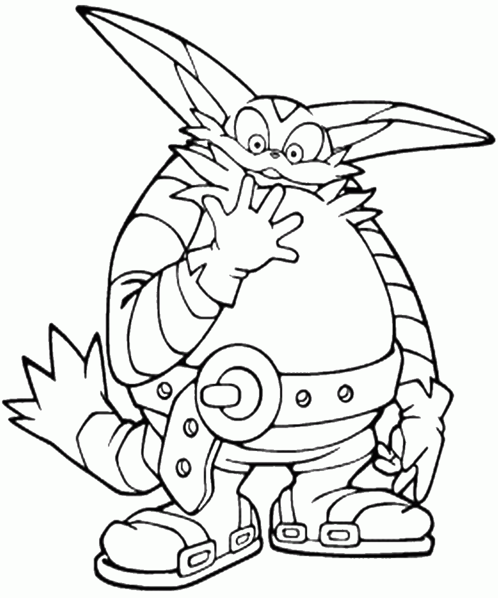 Download Sonic the Hedgehog Coloring Pages