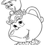 Beauty And The Beast Coloring Pages