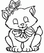 Cats Online Coloring Pages