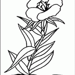 Flowers Online Coloring Pages