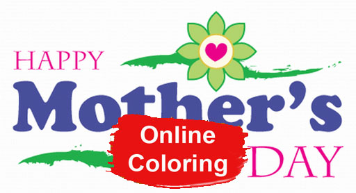 Share this: Mother’s Day Online Coloring Pages MOTHER’S DAY