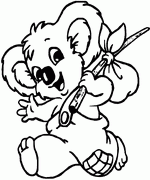 Blinky Bill Online Coloring Pages